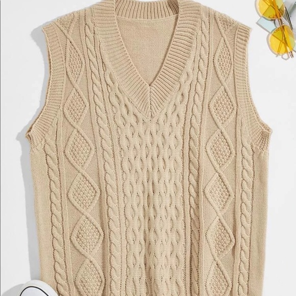 Shein oversized sweater vest - Picture 1 of 3